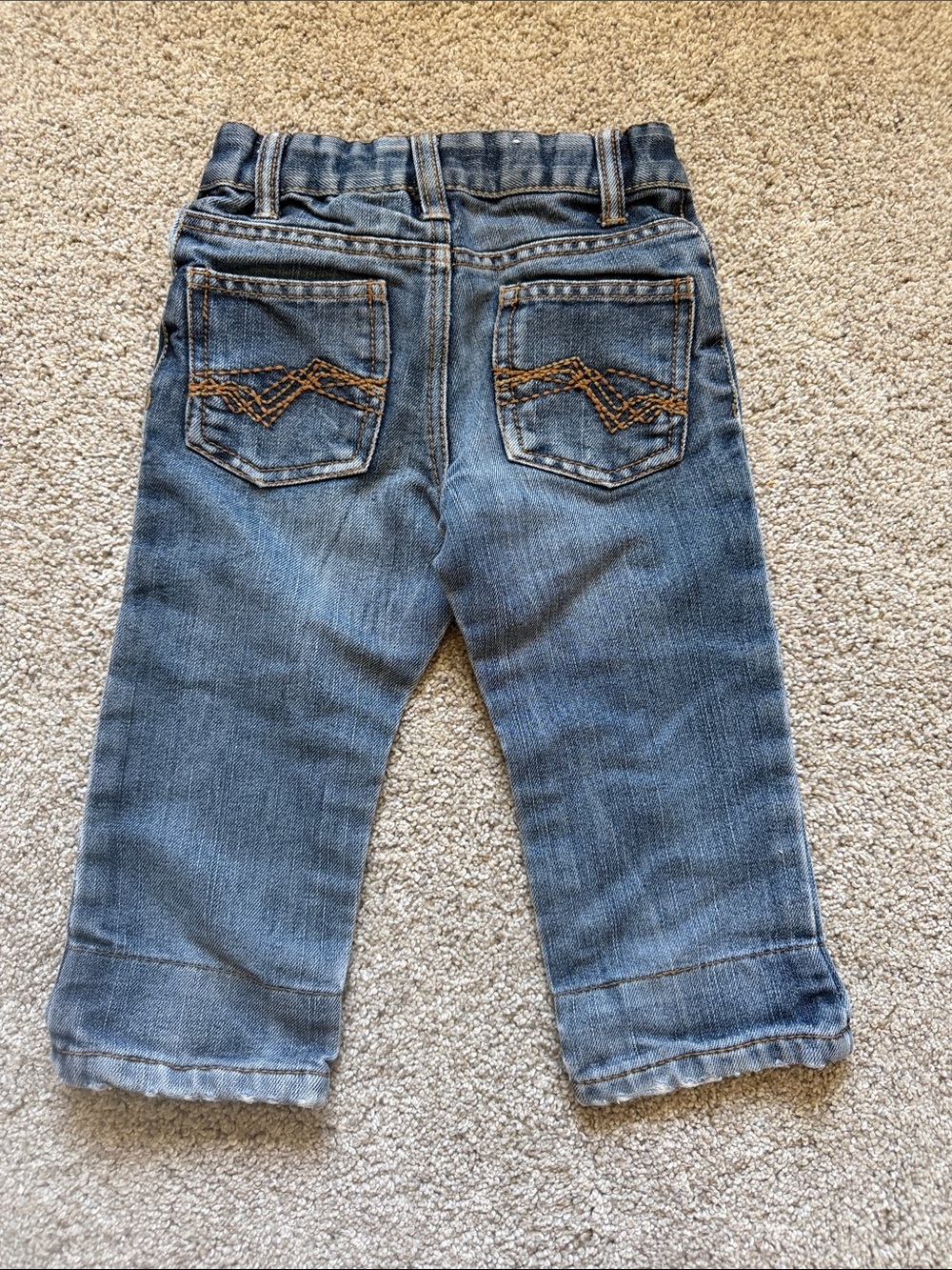 Vintage-Style Kids Classic Route 66 Slim Straight‎ Denim Jeans